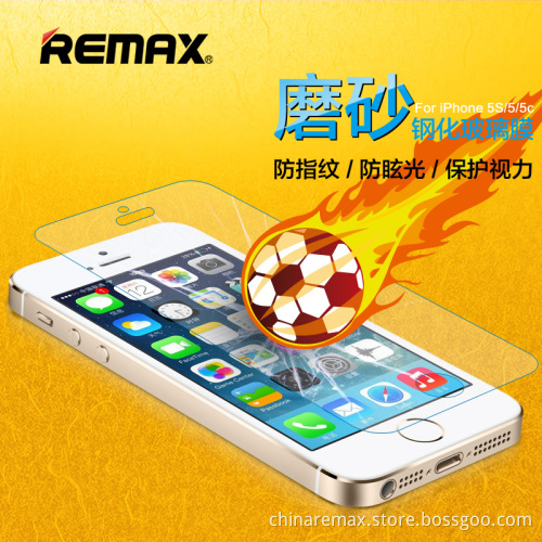 Remax New Matte Temperred Glass Protector for iPhone 5